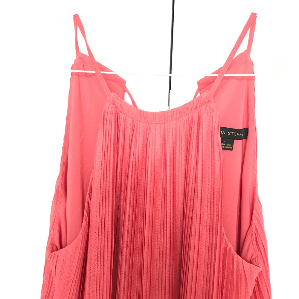 Flowy pleaded summer dress - Picture 5 of 8